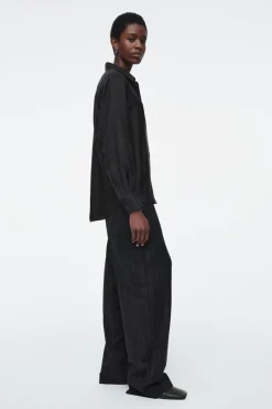 COS OVERSIZED PURE SILK SHIRT-Women Shirts & Blouses | Tops