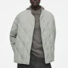 COS OVERSIZED QUILTED JACKET-Women Coats & Jackets
