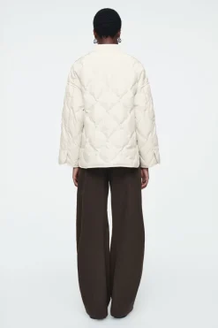 COS OVERSIZED QUILTED JACKET-Women Coats & Jackets