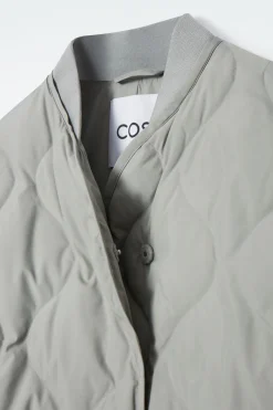 COS OVERSIZED QUILTED JACKET-Women Coats & Jackets