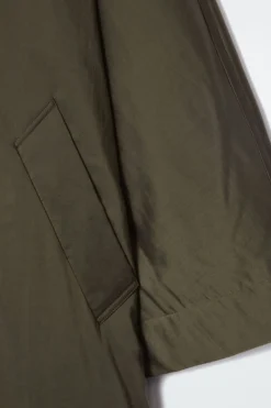 COS OVERSIZED SHAWL-COLLAR PADDED COAT-Women Coats & Jackets