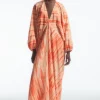 COS OVERSIZED SILK KAFTAN DRESS-Women Dresses & Jumpsuits