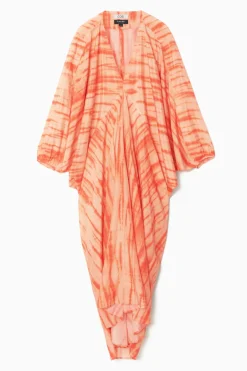 COS OVERSIZED SILK KAFTAN DRESS-Women Dresses & Jumpsuits