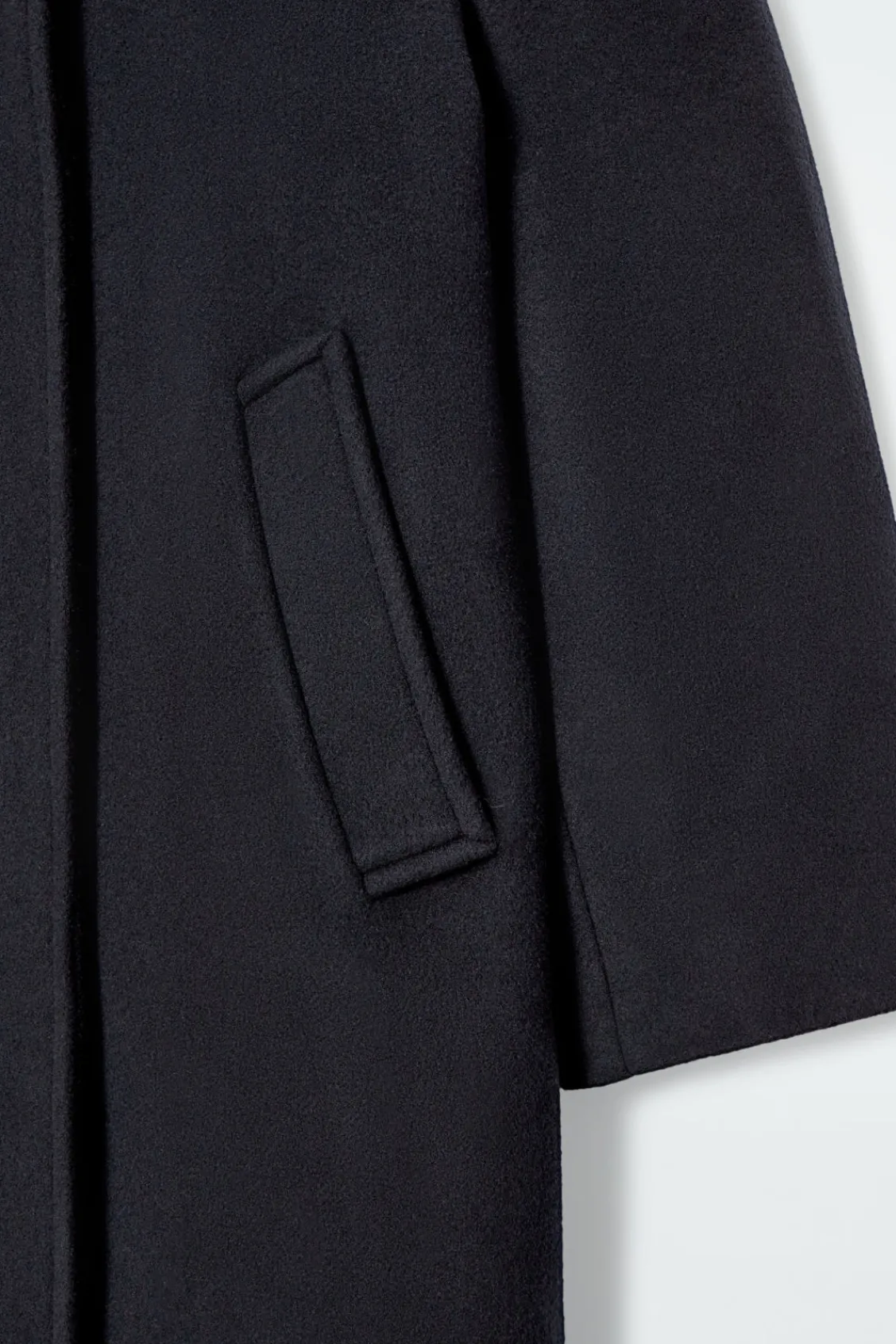 COS OVERSIZED SINGLE-BREASTED WOOL COAT-Women Coats & Jackets
