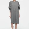 COS OVERSIZED SWEATSHIRT MIDI DRESS-Women Dresses & Jumpsuits