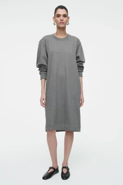 COS OVERSIZED SWEATSHIRT MIDI DRESS-Women Dresses & Jumpsuits
