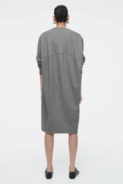 COS OVERSIZED SWEATSHIRT MIDI DRESS-Women Dresses & Jumpsuits