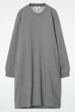 COS OVERSIZED SWEATSHIRT MIDI DRESS-Women Dresses & Jumpsuits