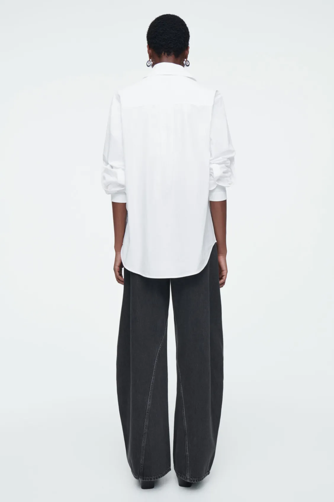 COS OVERSIZED TAILORED SHIRT-Women Shirts & Blouses | Tops