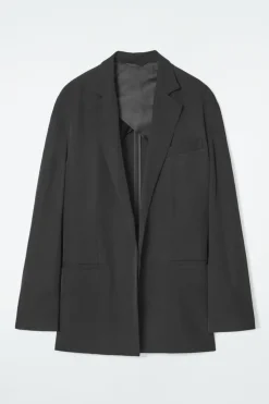 COS OVERSIZED TIE-FRONT BLAZER-Women Coats & Jackets