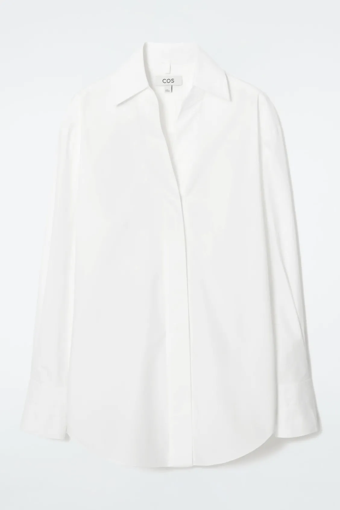COS OVERSIZED TIE-WAIST SHIRT-Women Shirts & Blouses | Tops