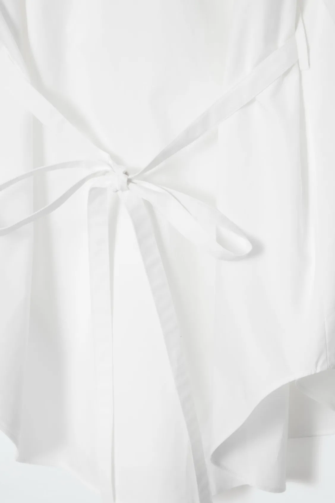 COS OVERSIZED TIE-WAIST SHIRT-Women Shirts & Blouses | Tops