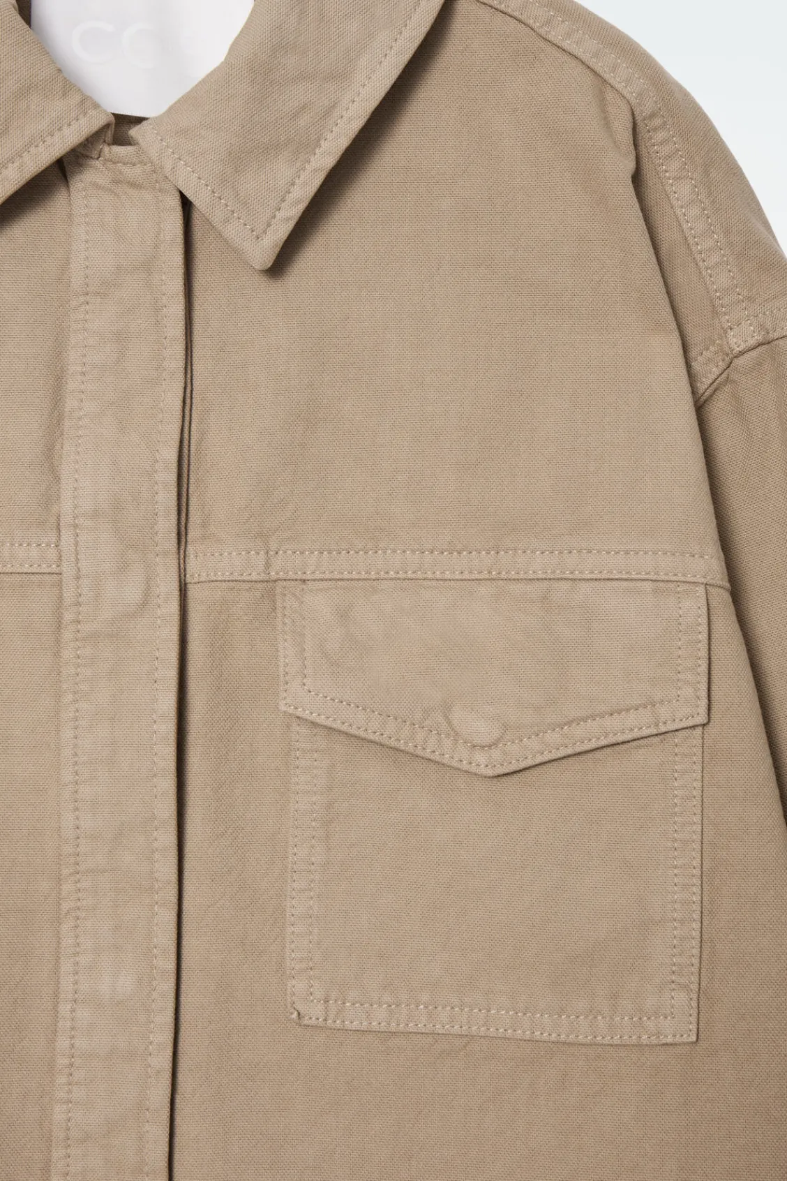 COS OVERSIZED WORKWEAR OVERSHIRT-Women Shirts & Blouses | Tops