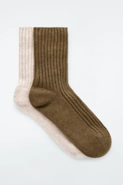COS 2-PACK CASHMERE SOCKS GIFT SET-Women Socks & Tights | Cashmere
