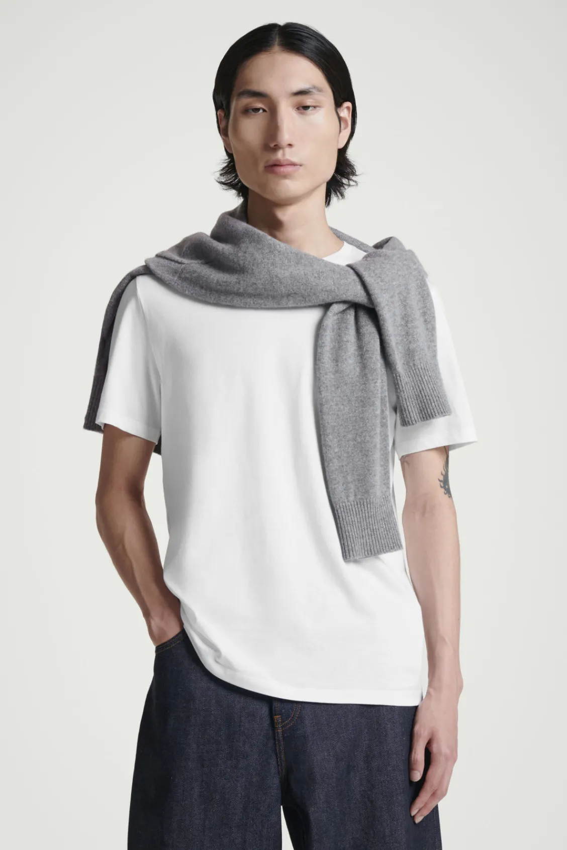 COS 3-PACK REGULAR COTTON T-SHIRTS- T-Shirts