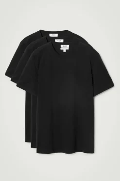 COS 3-PACK REGULAR COTTON T-SHIRTS- T-Shirts