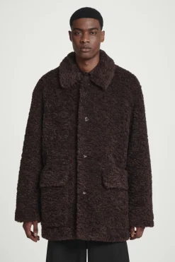 COS PADDED TEDDY JACKET- Coats & Jackets
