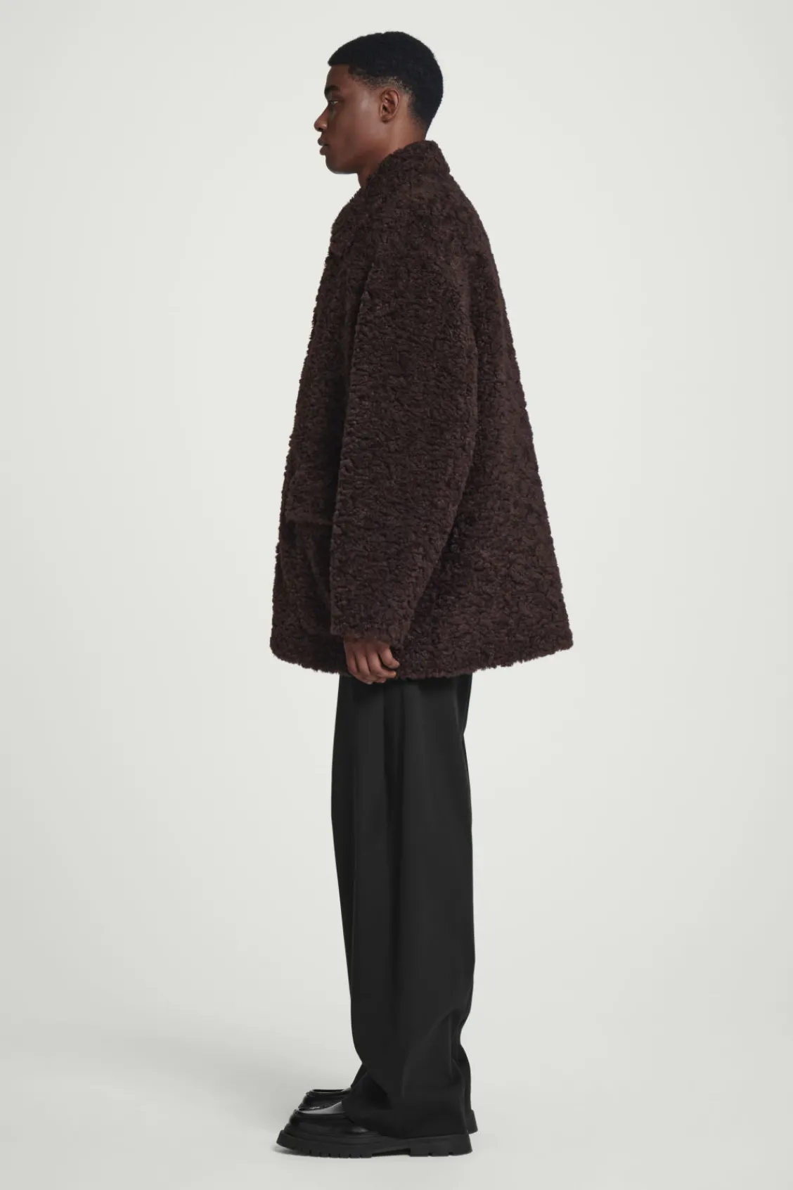 COS PADDED TEDDY JACKET- Coats & Jackets