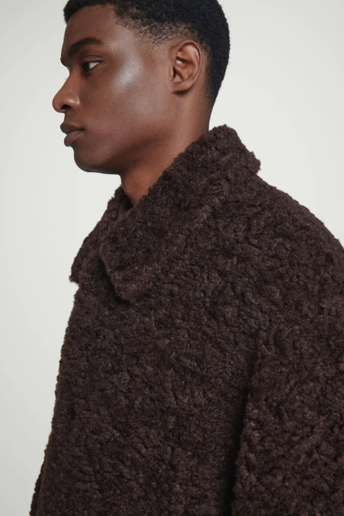 COS PADDED TEDDY JACKET- Coats & Jackets