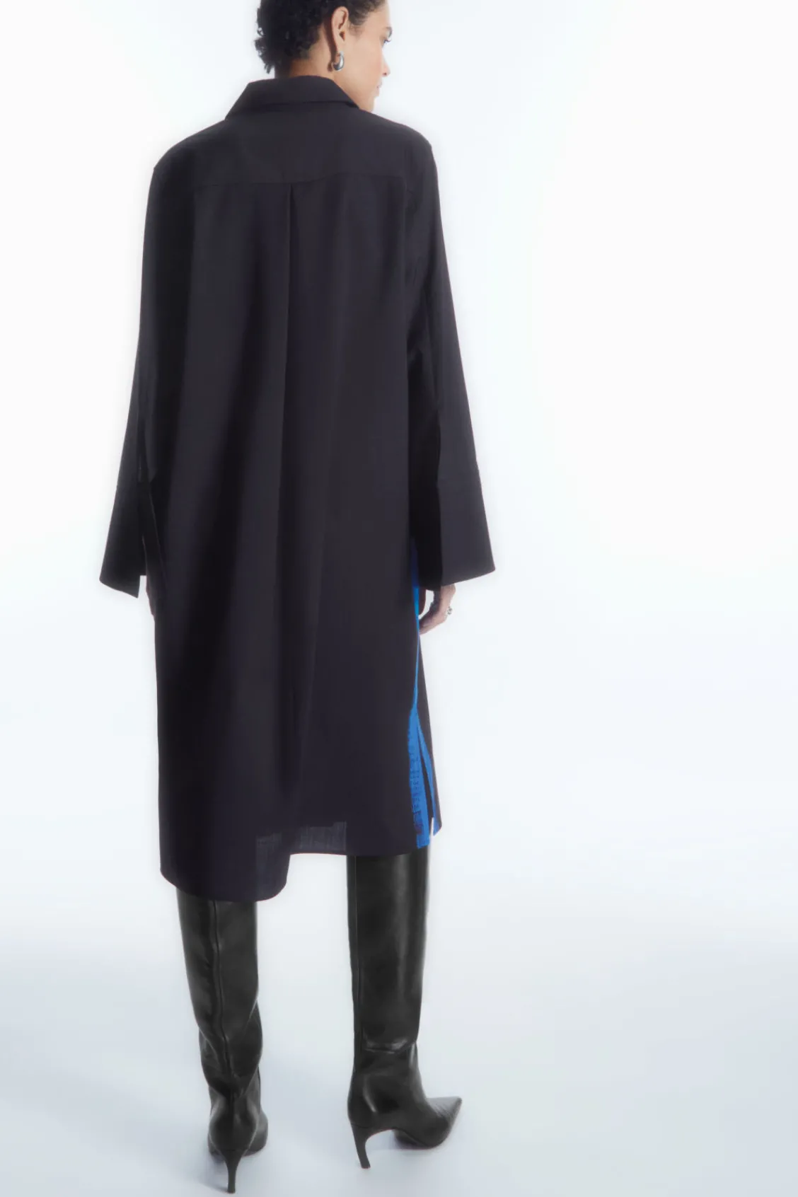 COS PAINTED WOOL SHIRT DRESS-Women Dresses & Jumpsuits