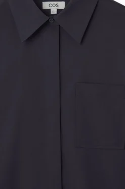 COS PAINTED WOOL SHIRT DRESS-Women Dresses & Jumpsuits