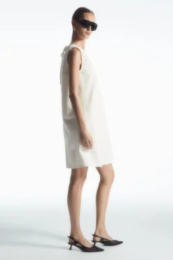 COS PANELED DENIM SHIFT DRESS-Women Dresses & Jumpsuits