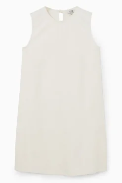 COS PANELED DENIM SHIFT DRESS-Women Dresses & Jumpsuits