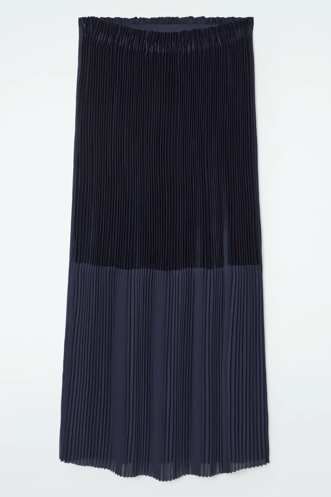 COS PANELED PLEATED COLUMN MAXI SKIRT-Women Skirts