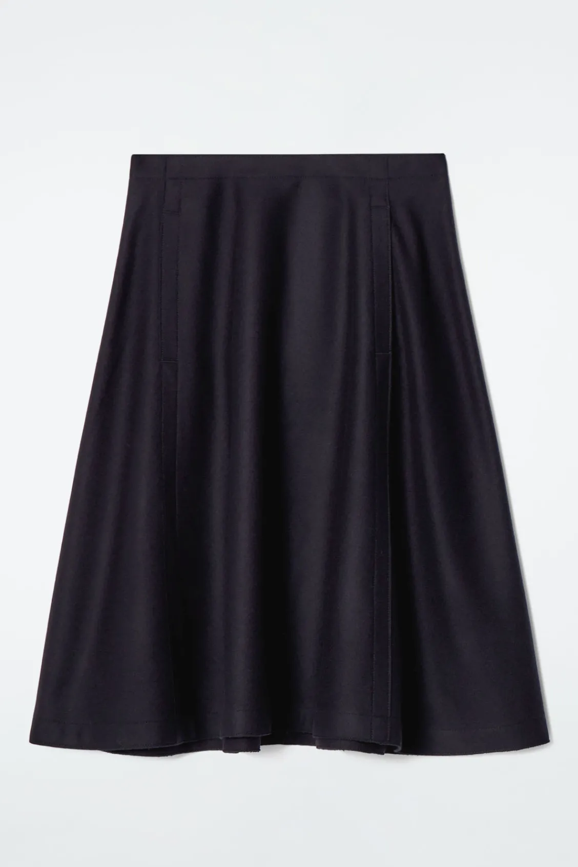 COS PANELLED WOOL MIDI SKIRT-Women Skirts