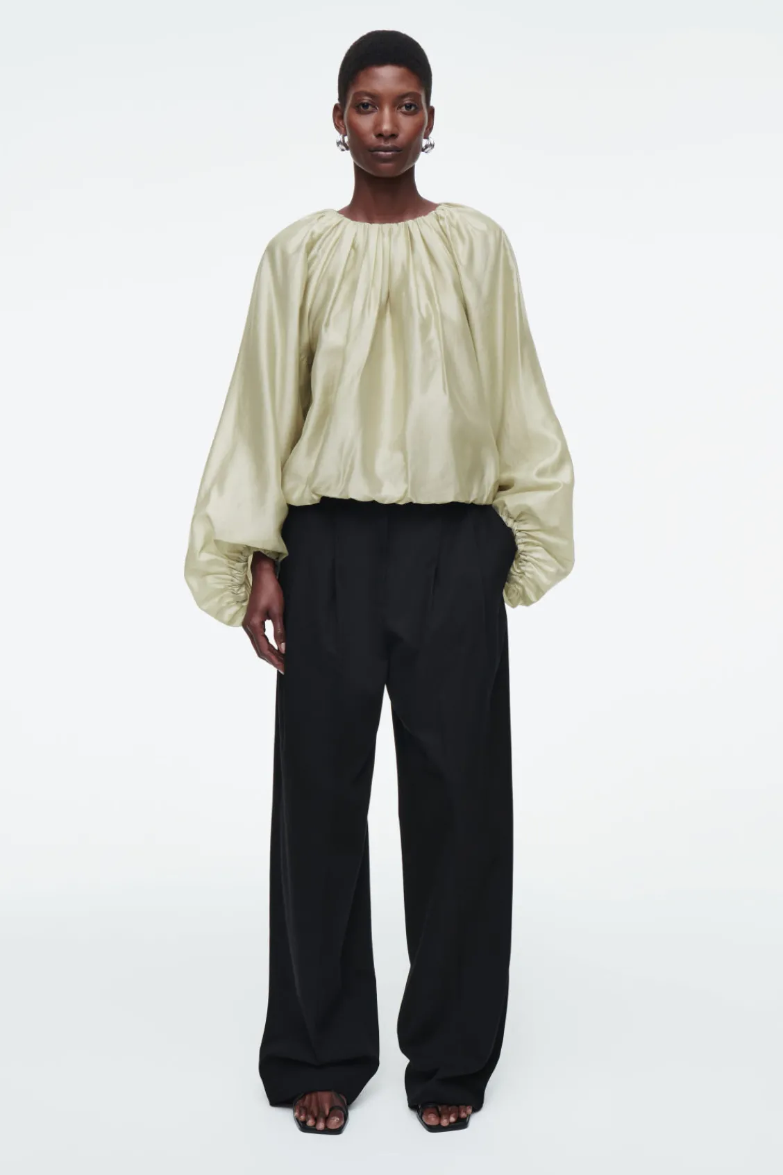 COS PARACHUTE BLOUSE-Women Shirts & Blouses | Tops