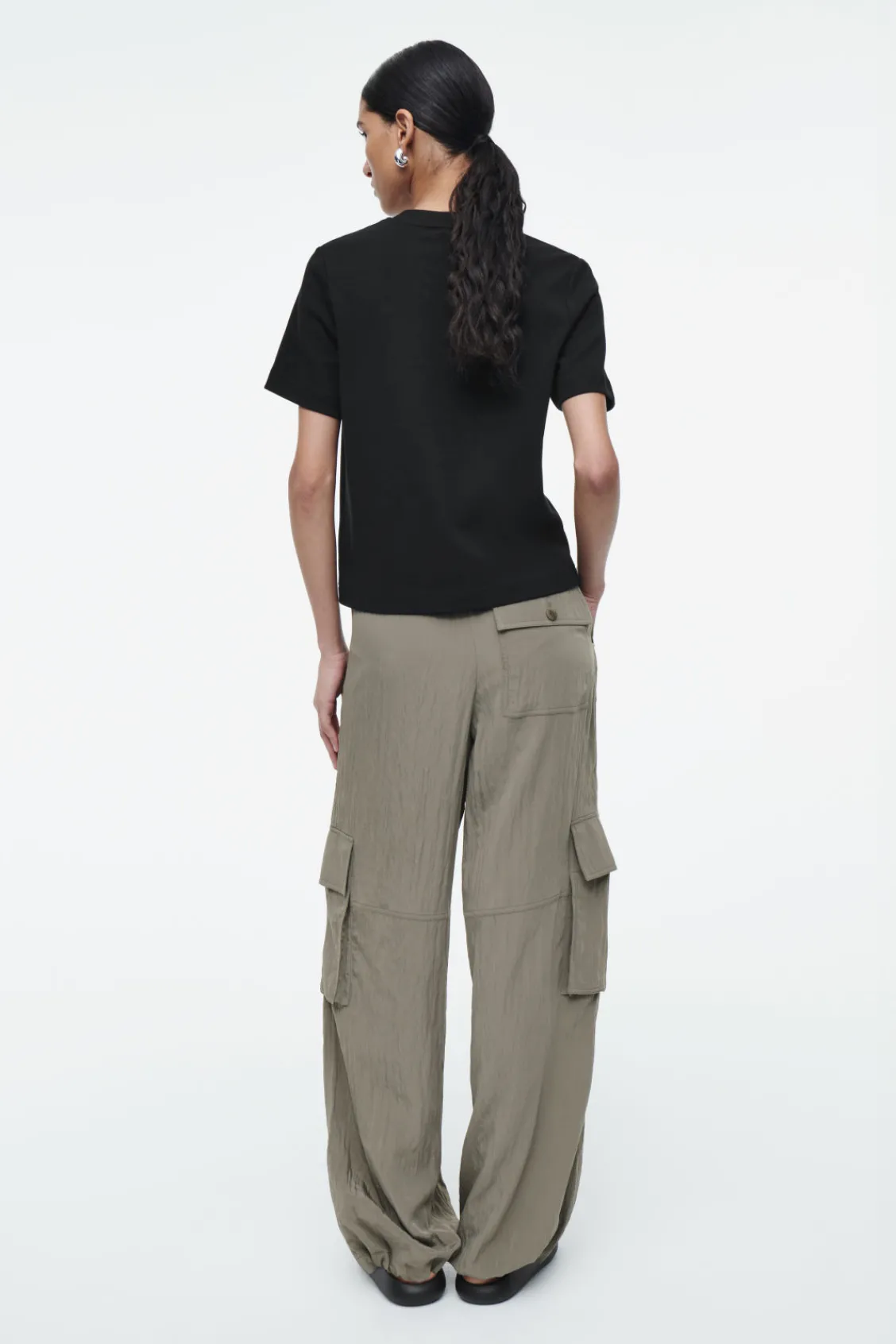 COS PARACHUTE CARGO PANTS-Women Pants