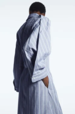 COS PINSTRIPED SHIRT DRESS-Women Dresses & Jumpsuits