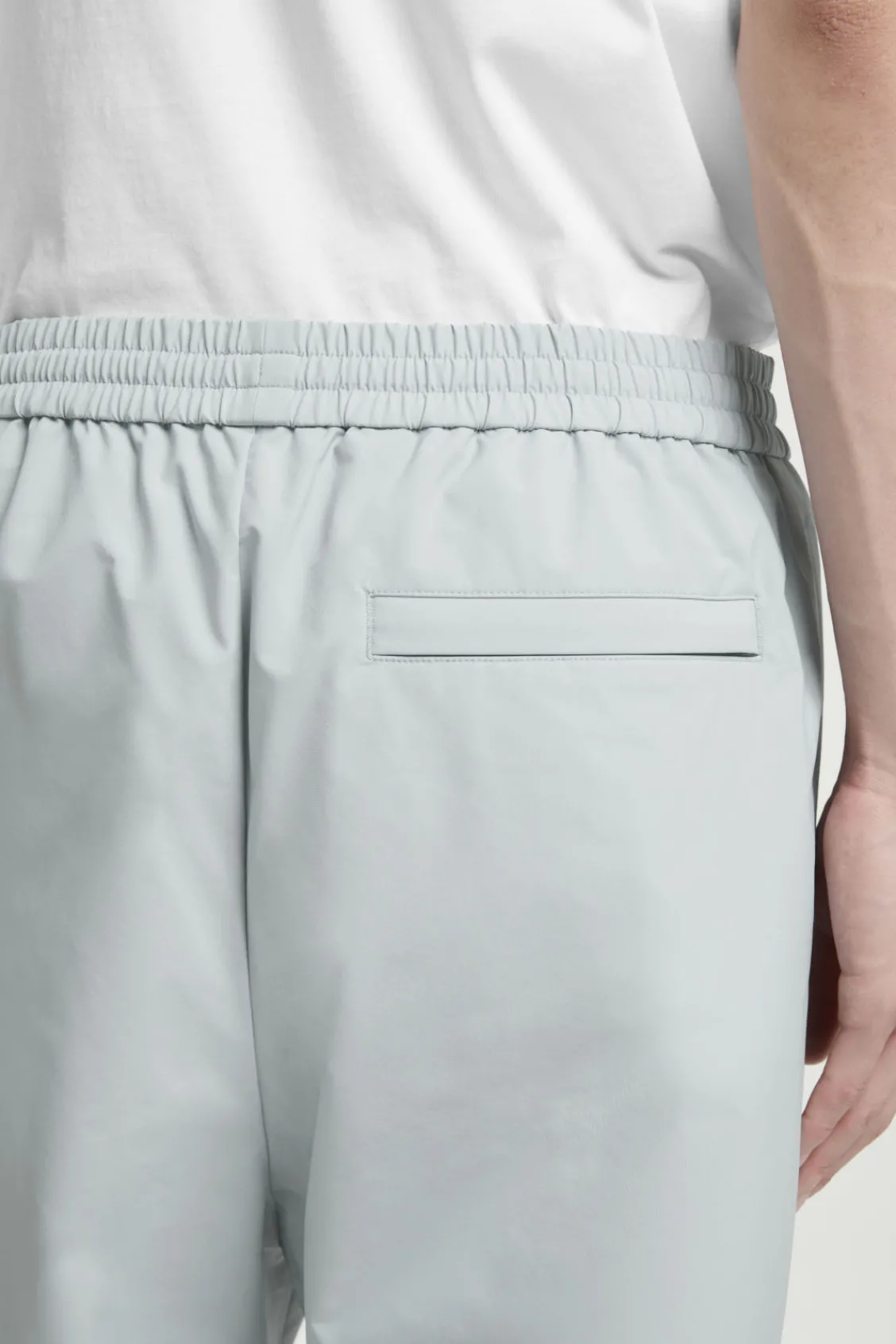 COS PINTUCKED TAPERED TRACK PANTS- Pants
