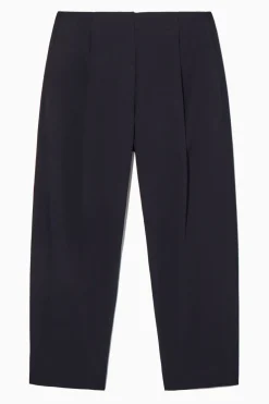 COS PLEATED BARREL-LEG TWILL CHINOS-Women Pants