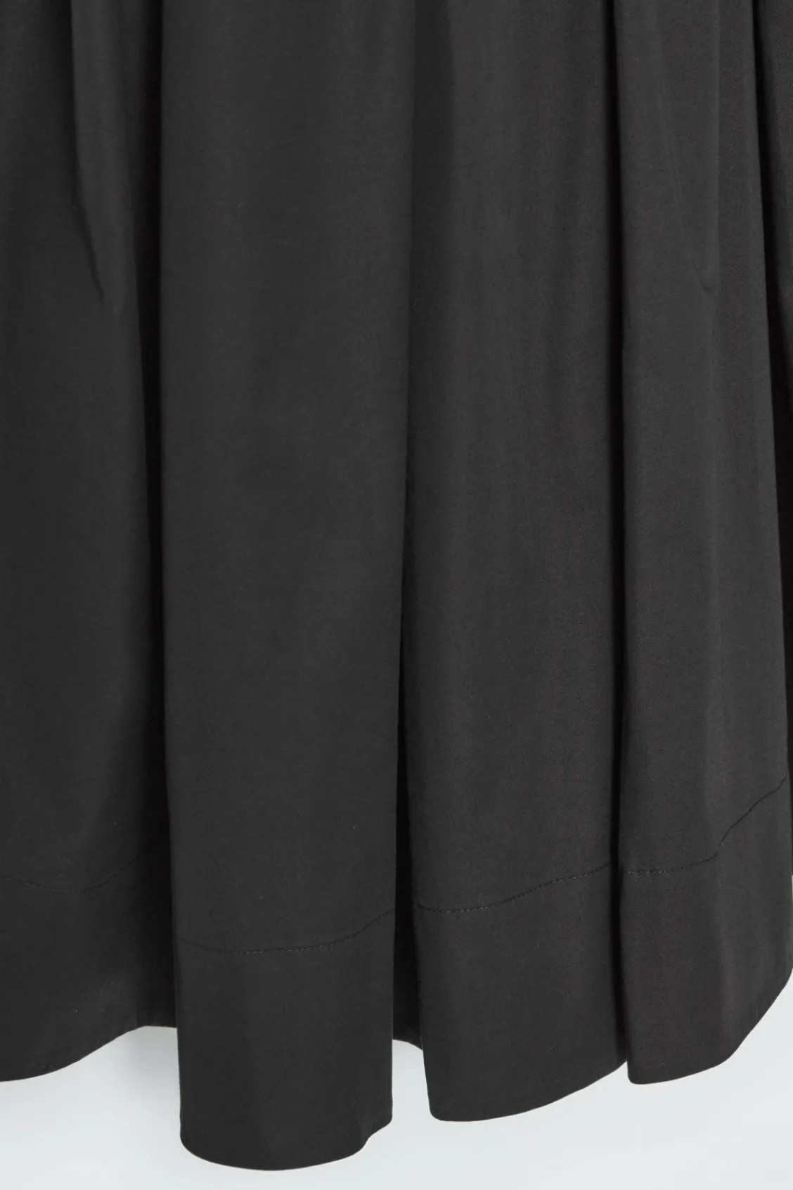 COS PLEATED COTTON MINI DRESS-Women Dresses & Jumpsuits