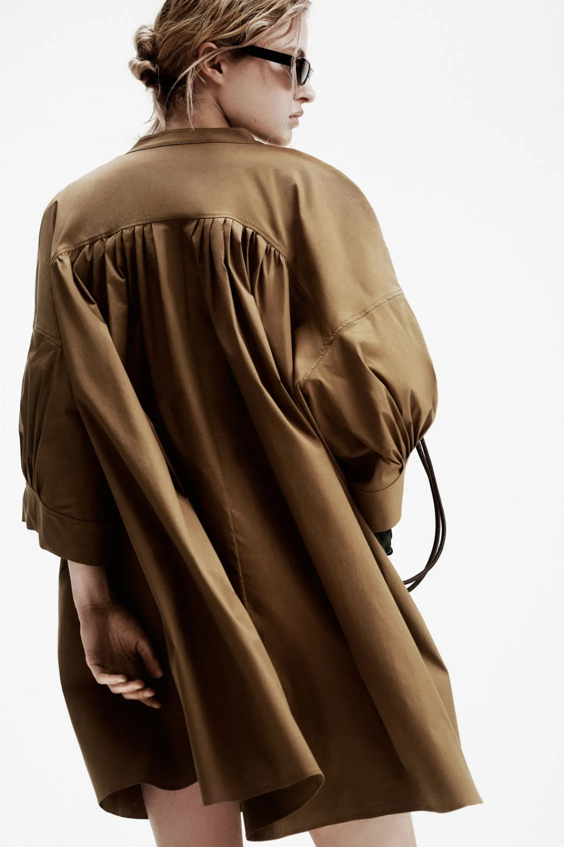 COS PLEATED MINI TUNIC DRESS-Women Dresses & Jumpsuits