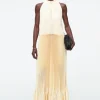 COS PLISSÉ HALTERNECK MAXI DRESS-Women Dresses & Jumpsuits