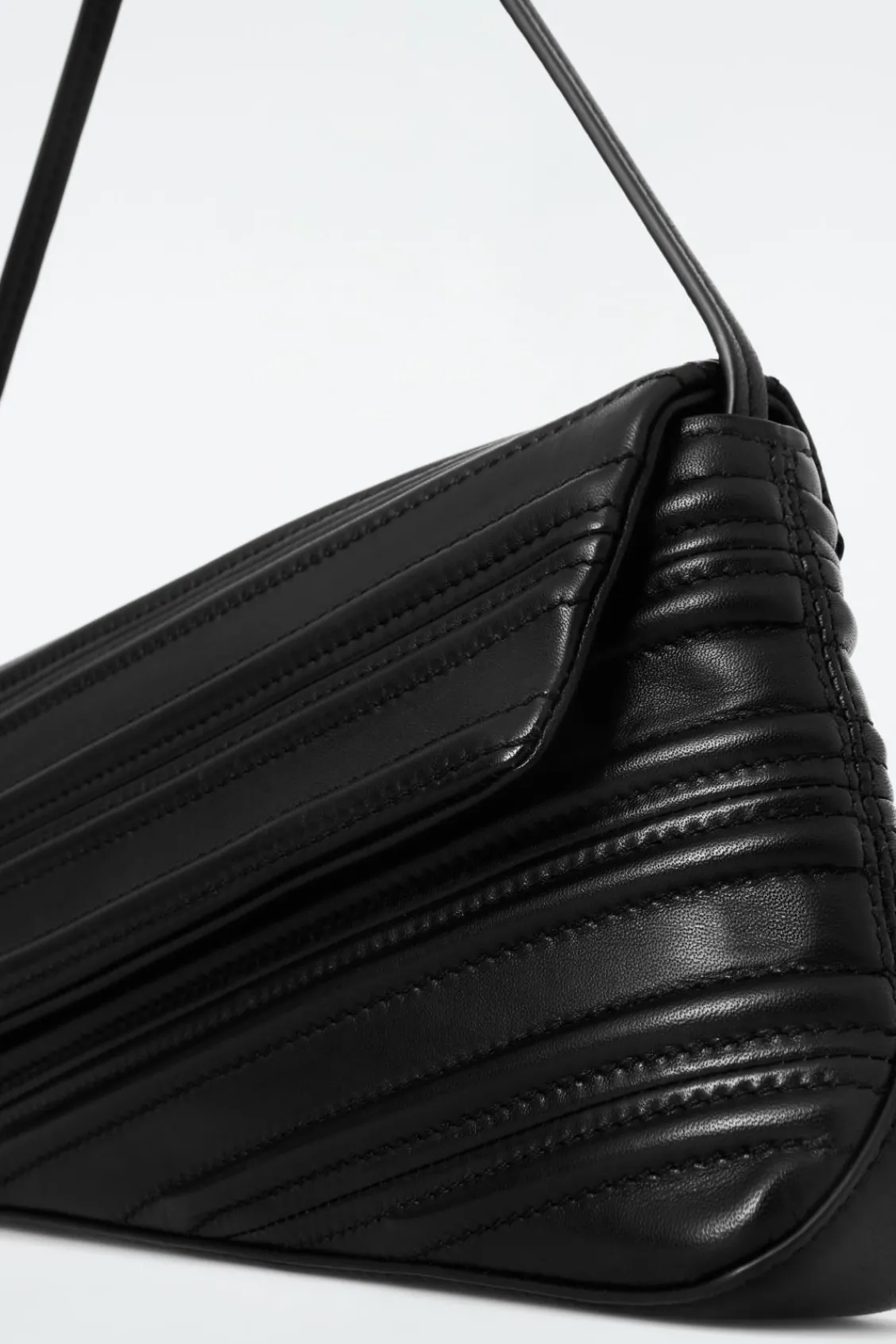 COS POINTE SHOULDER BAG - LEATHER-Women Bags