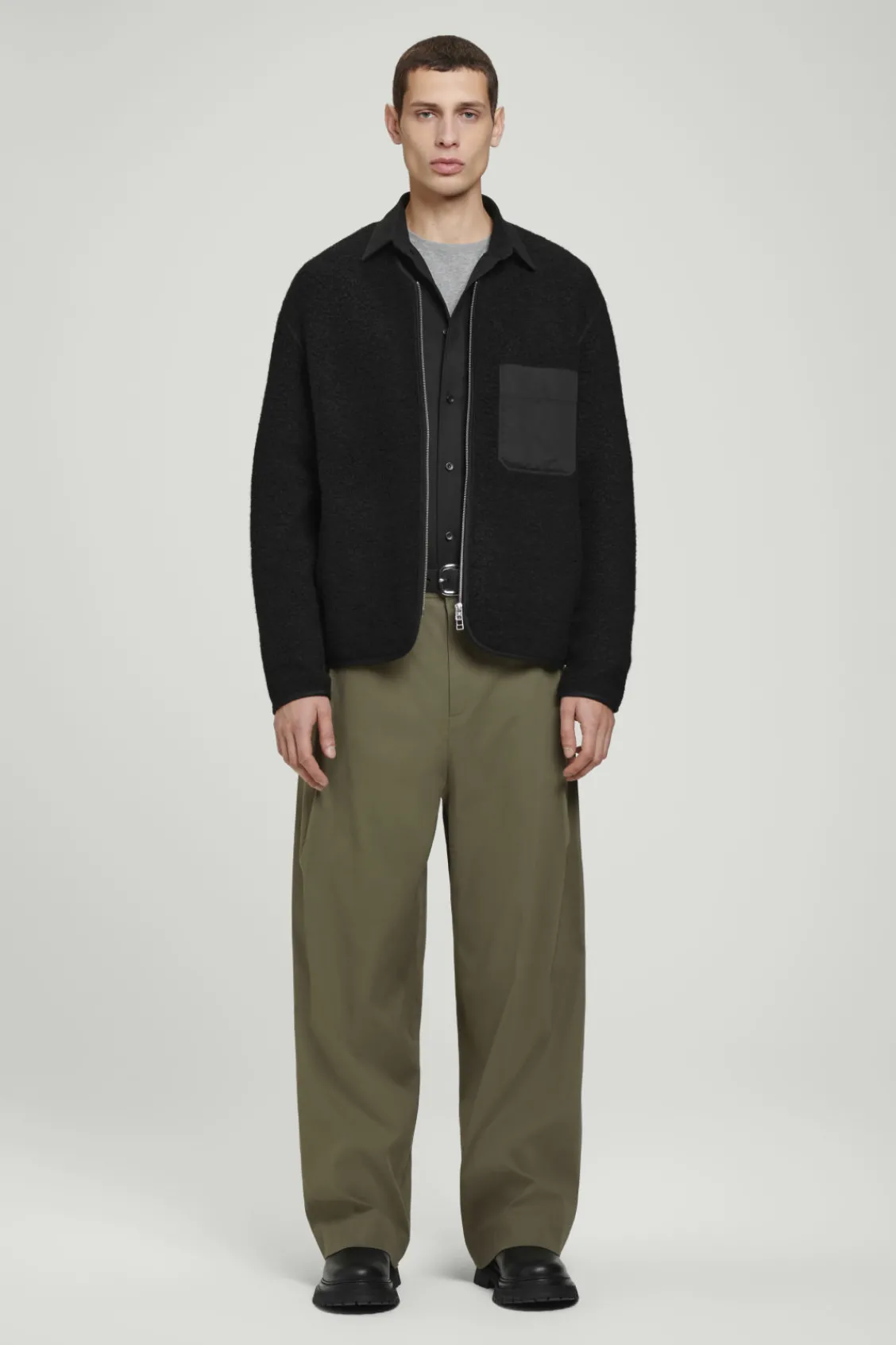 COS POLAR FLEECE LINER JACKET- Coats & Jackets