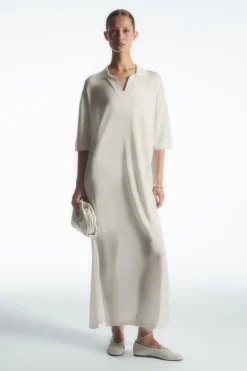 COS POLO MAXI DRESS-Women Dresses & Jumpsuits | Sweaters & Cardigans