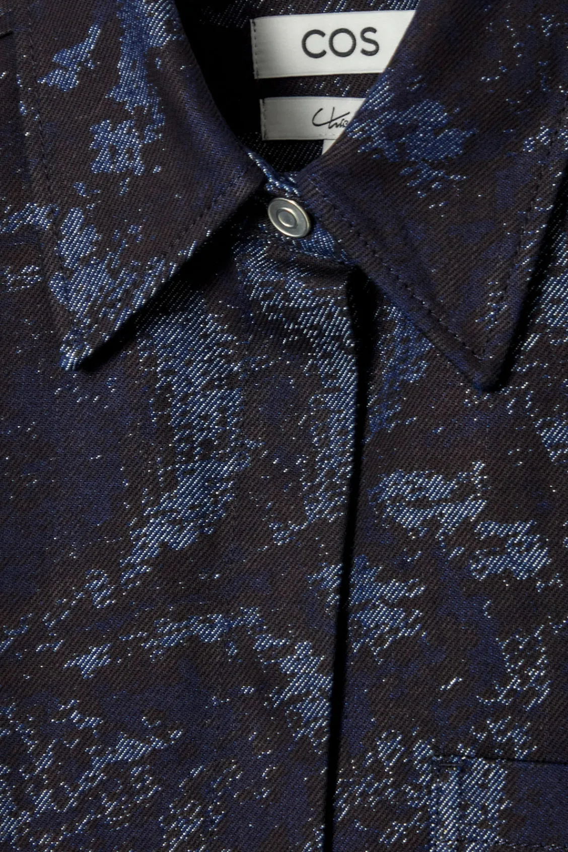 COS PRINTED DENIM SHIRT DRESS-Women Dresses & Jumpsuits