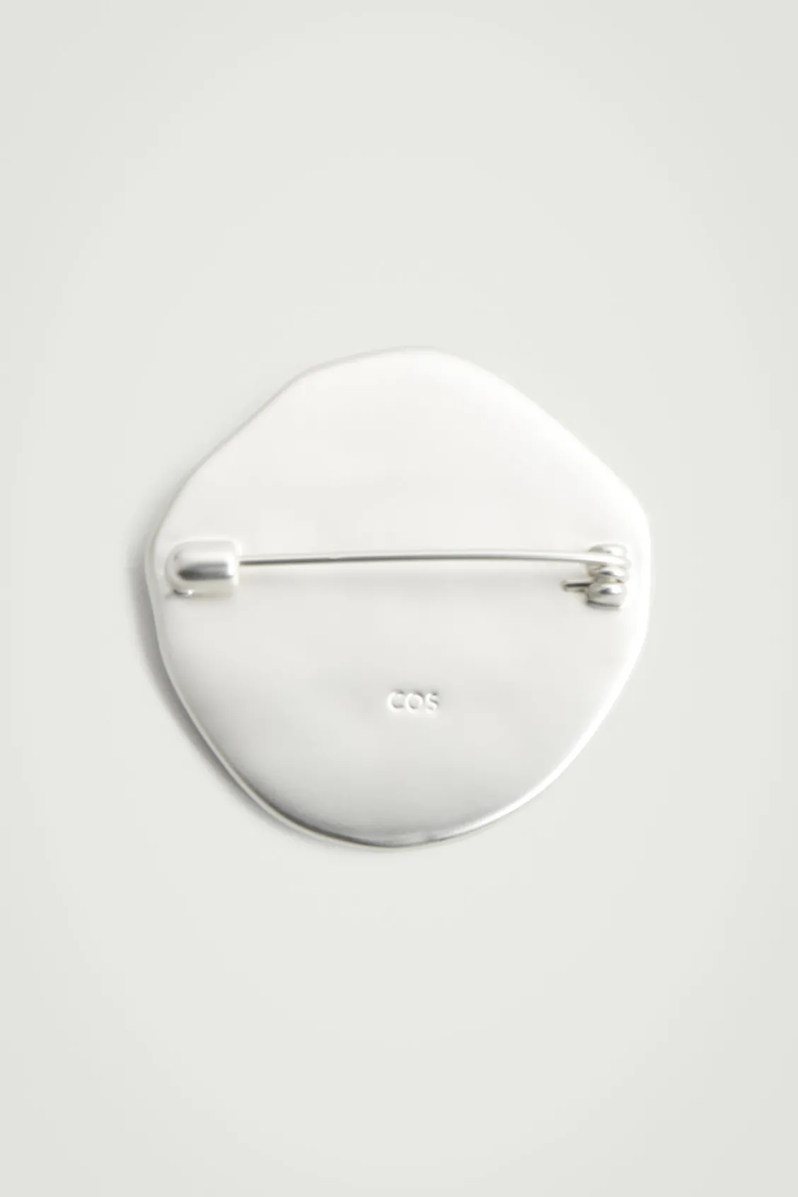 COS PRINTED STONE BROOCH- Jewelry