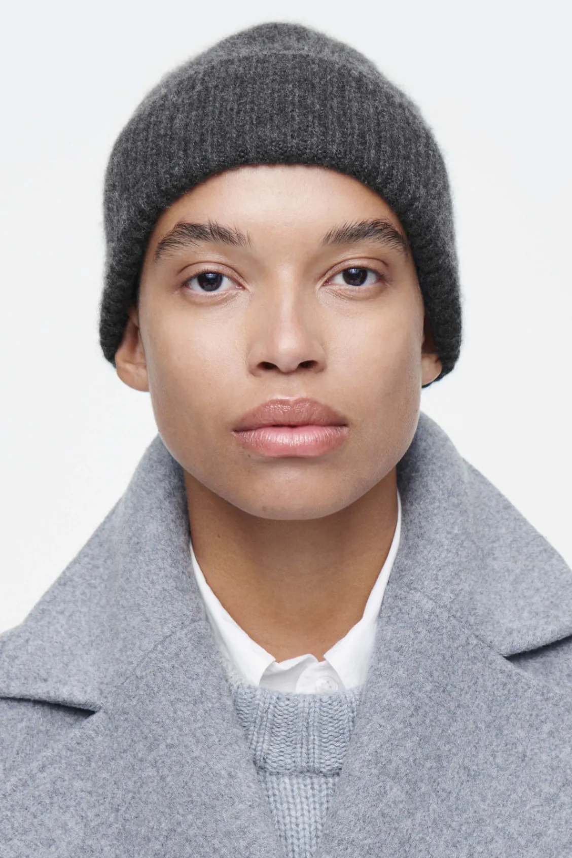 COS PURE CASHMERE BEANIE-Women Cashmere | Hats & Scarves