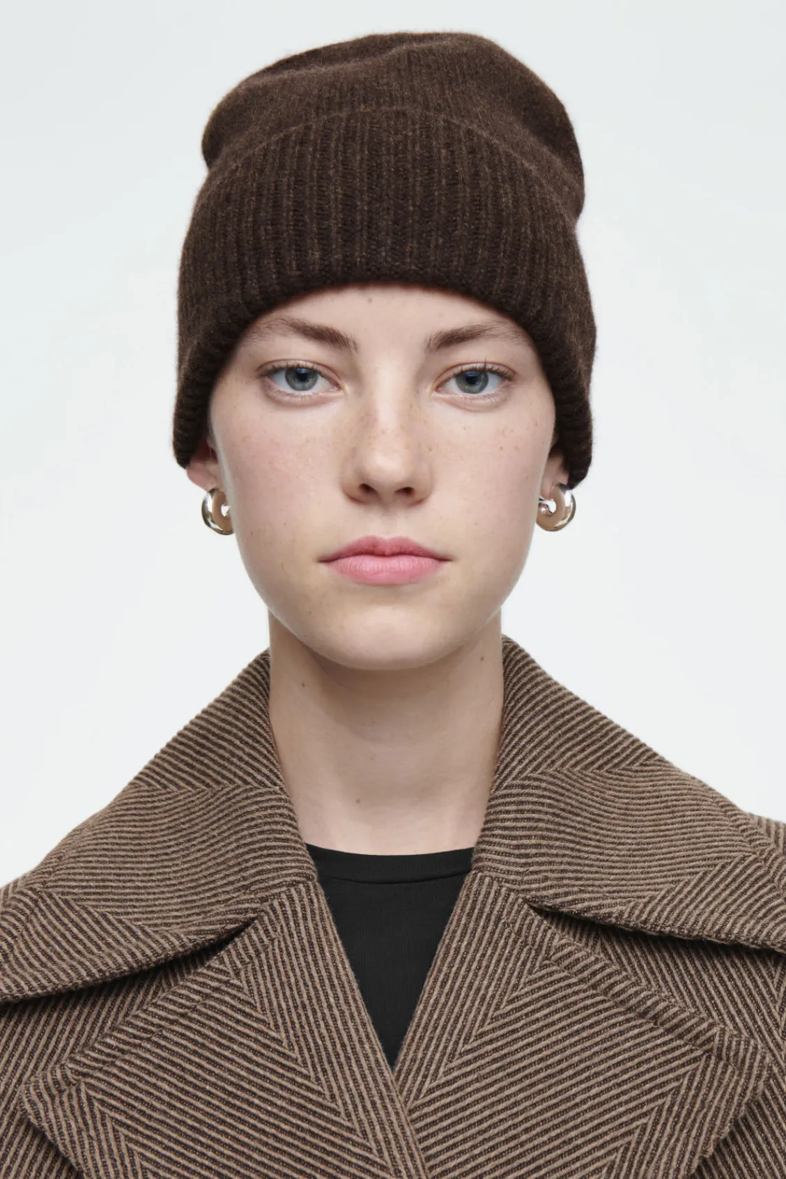 COS PURE CASHMERE BEANIE-Women Cashmere | Hats & Scarves