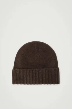 COS PURE CASHMERE BEANIE-Women Cashmere | Hats & Scarves