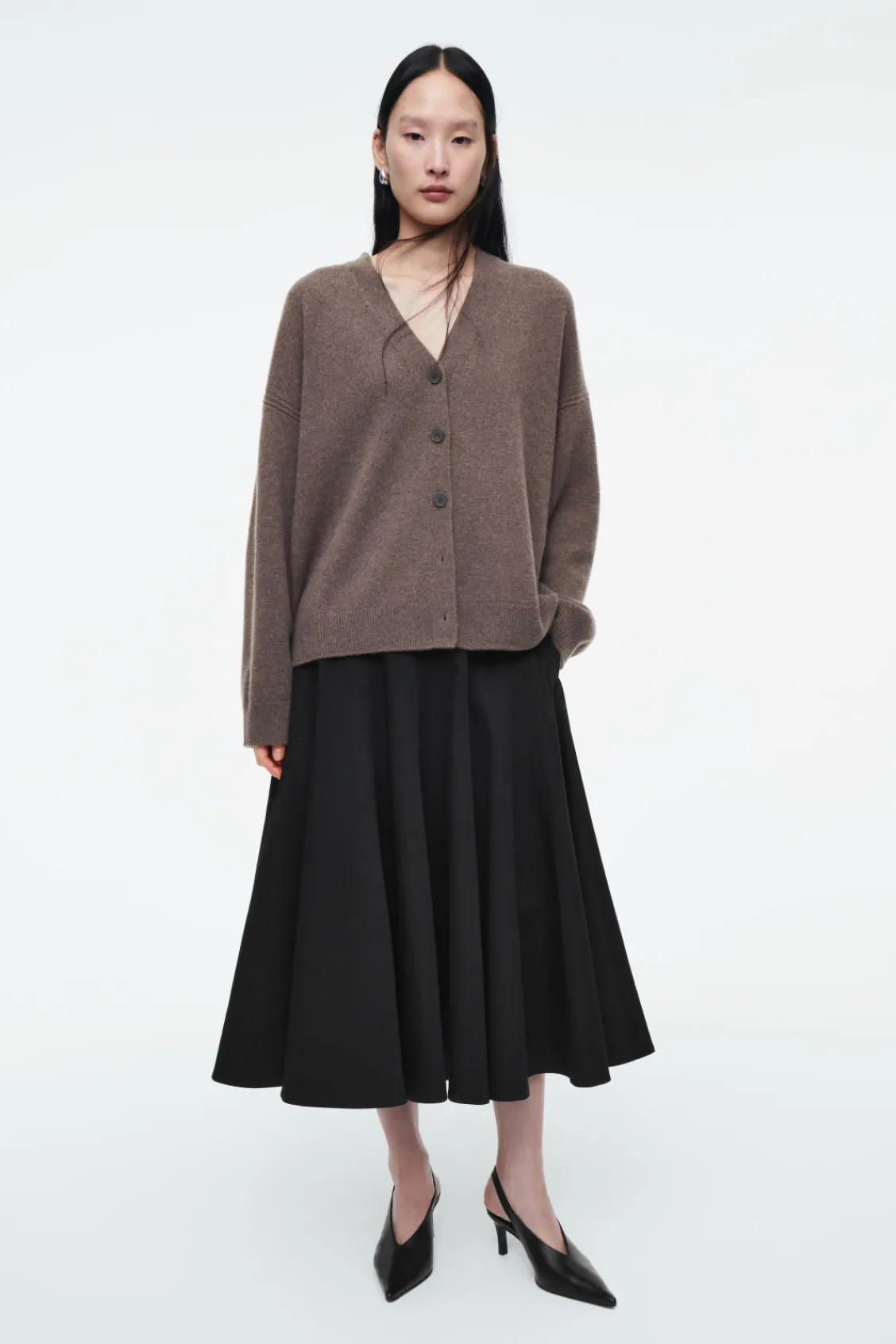COS PURE CASHMERE CARDIGAN-Women Cashmere | Sweaters & Cardigans