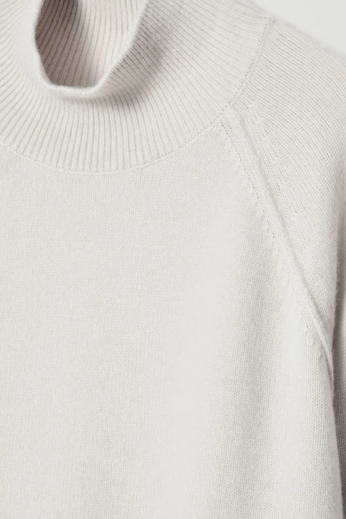 COS PURE CASHMERE FUNNEL-NECK SWEATER- Sweaters & Cardigans | Cashmere