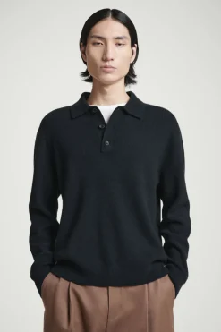 COS PURE CASHMERE POLO SHIRT- Polo Shirts | Cashmere