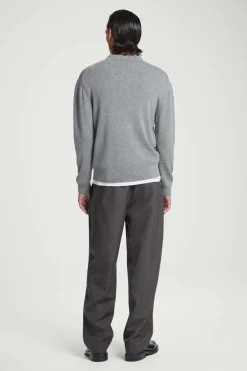 COS PURE CASHMERE POLO SHIRT- Polo Shirts | Cashmere