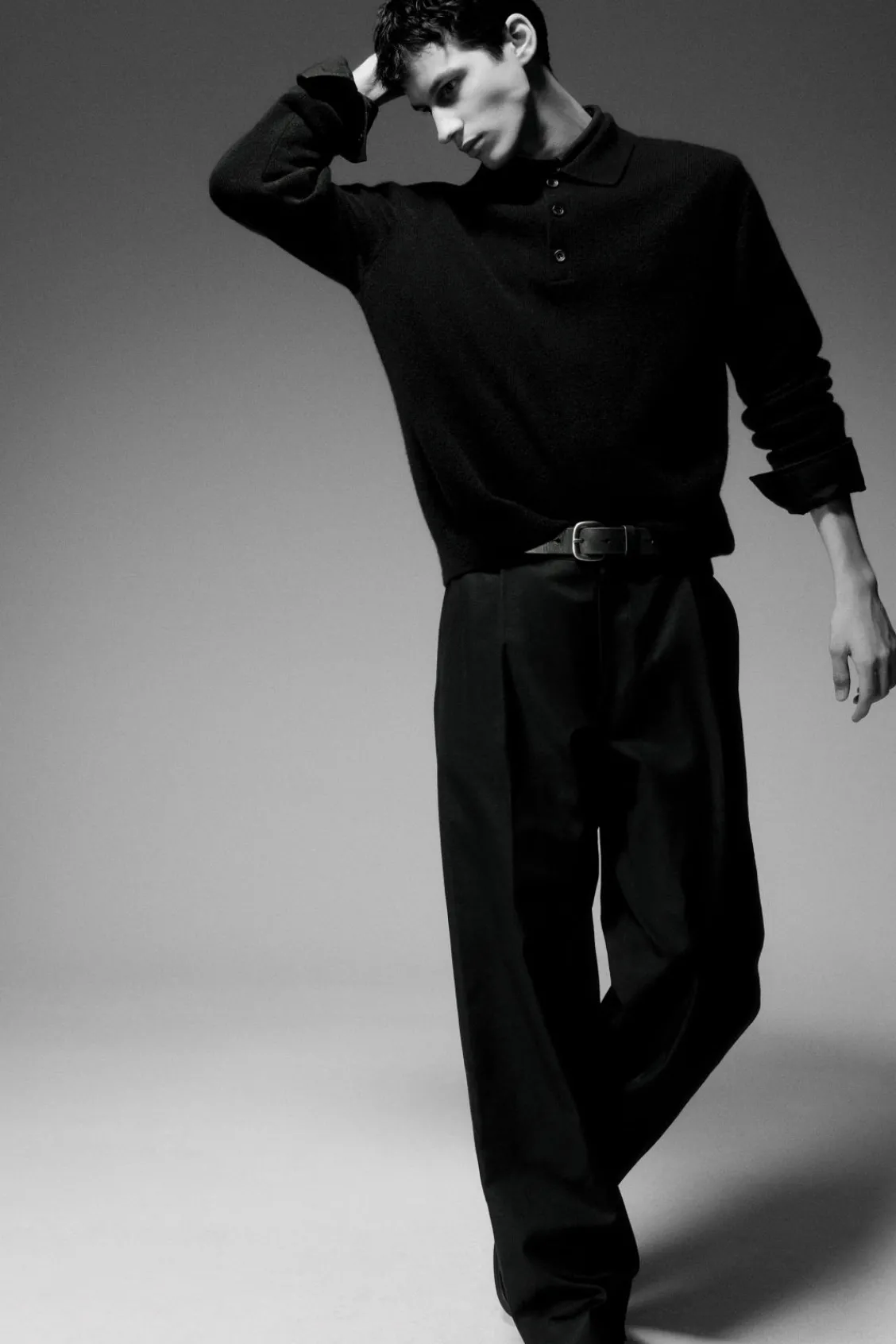 COS PURE CASHMERE POLO SHIRT- Polo Shirts | Cashmere